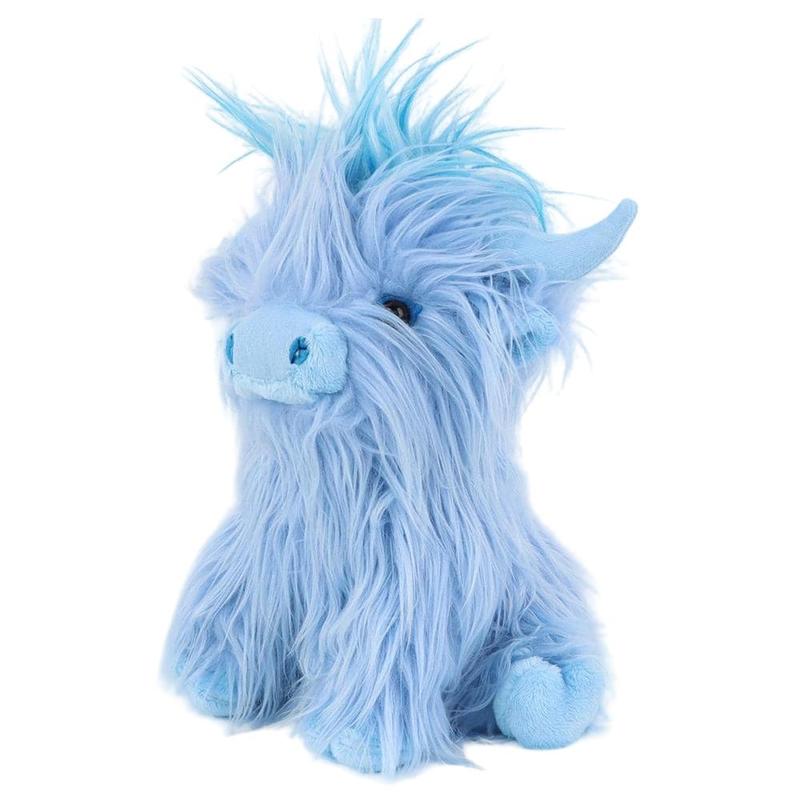 Cute Simulation Highland Cow Plush Toy, Cow Stuffed Toy, Fluffty Toy Animal Decoration Toy for Boys & Girls