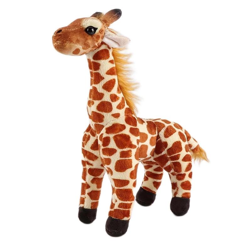 29cm 11.41in Giraffe Plush Real Life Stuffed Animals Plush Giraffe Plush Toys Deer Plush Nursery Decorations, Room Decoration, Gifts for Friends, Toys for Boys and Girls