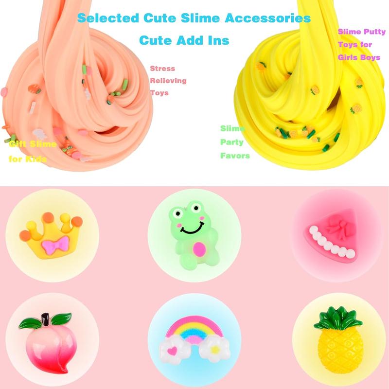 15 packs of mini Slime, Butter Slime party treats, soft, non-stick and stretchy slime sets, toy fillers for kids, boys and girls,