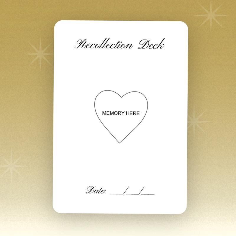 Recollection Deck (Scratch-Off Couples Edition)