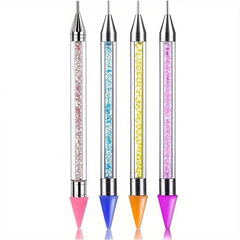 Rhinestones Painting Tool (4 Counts set), Double-ended Rhinestones Painting Pen, DIY Rhinestones Painting Tool For Home Decoration