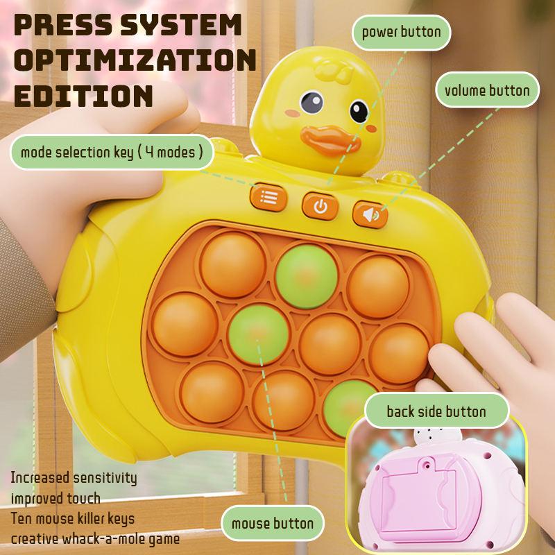 (Clearance Promotion) Four Different Cute Shaped Quick Push Game Console Children's Stress Relief Toys