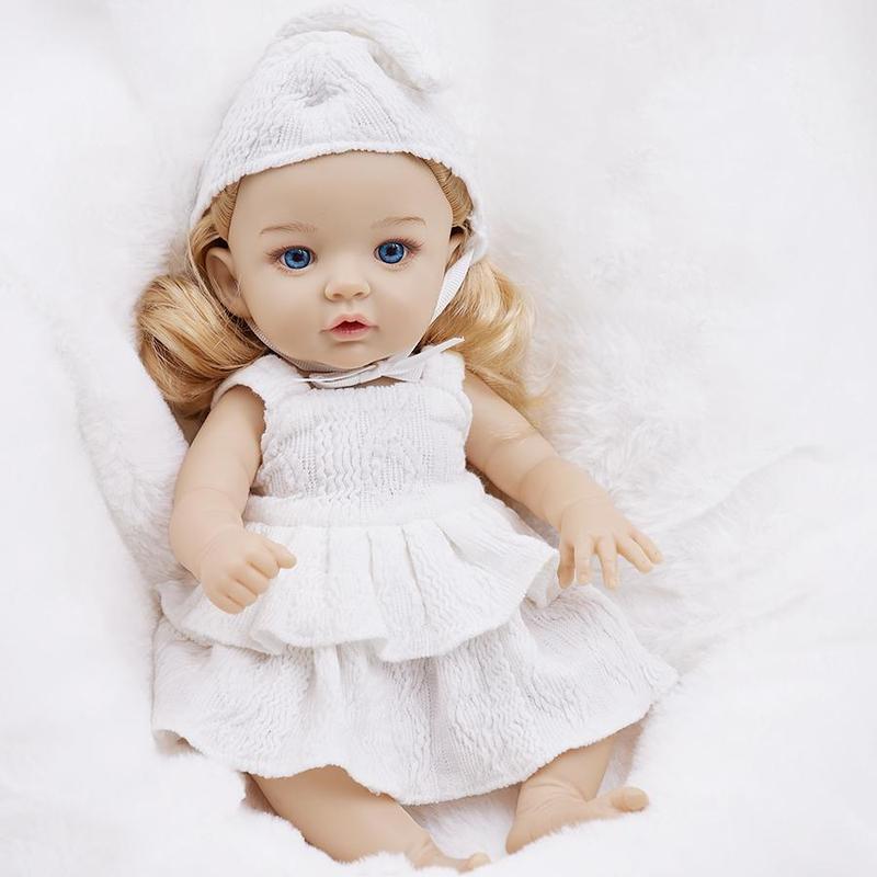 12 Inch Teenager Doll, Cute Soft Doll with Clothes, Lifelike Newborn Doll, Doll Toy Birthday Gift for Girls & Boys