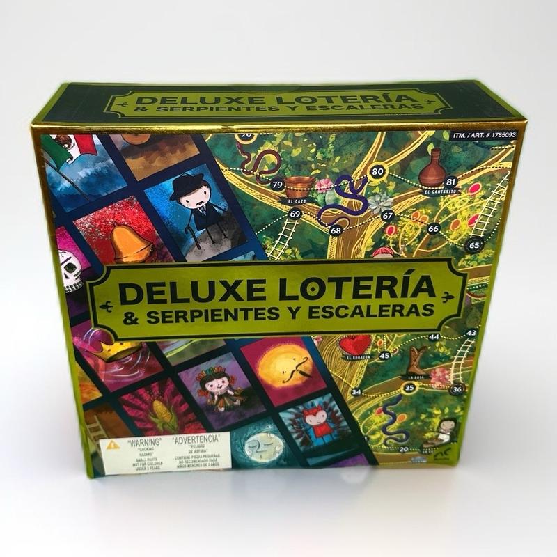 Deluxe Loteria and serpientes y escaleras Mexican Game