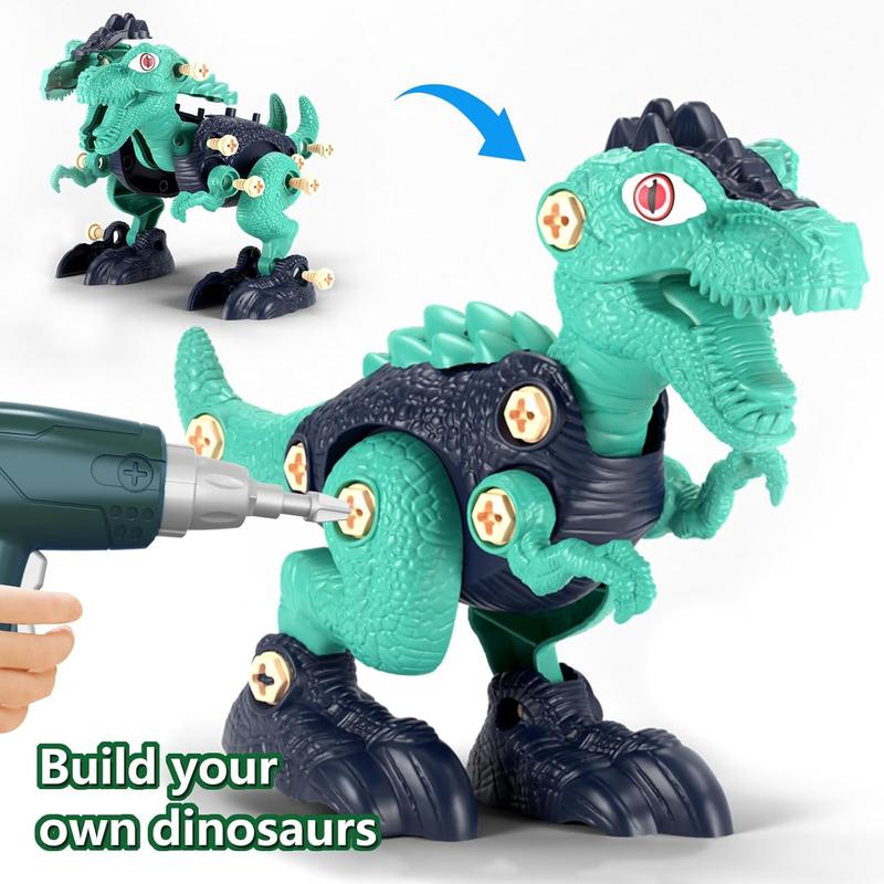 Kids Building Dinosaur Toys - Boys STEM Take Apart Construction Set Educational Dino Kit Play Set Easter Party Favors Christmas Birthday Gifts for Toddler Girls Age 3 4 5 6 7 8 + Year Old