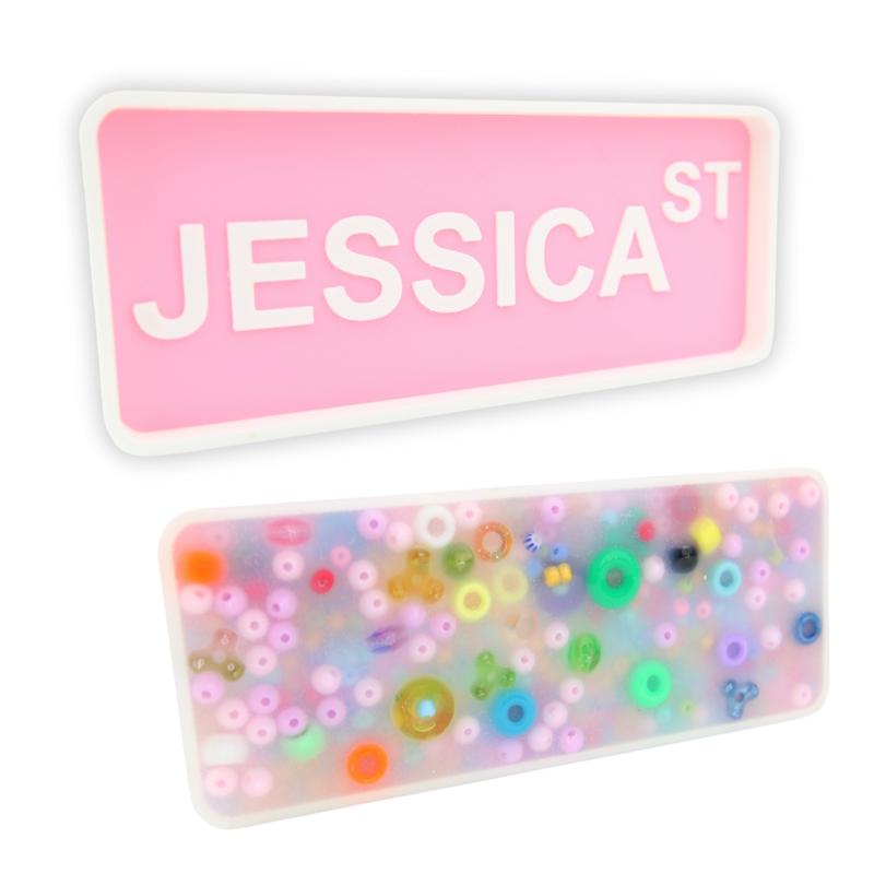 PERSONALIZED Street name - Picky Party Pad and Tray - Satisfy Your Urge to Pick, Pop and Peel Stress-Free! Anxiety Relief