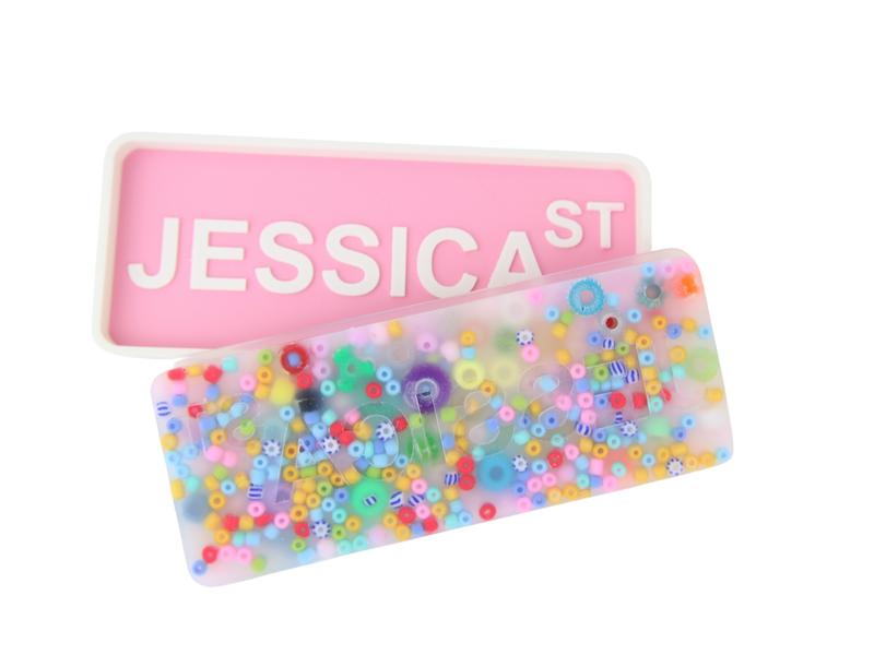 PERSONALIZED Street name - Picky Party Pad and Tray - Satisfy Your Urge to Pick, Pop and Peel Stress-Free! Anxiety Relief