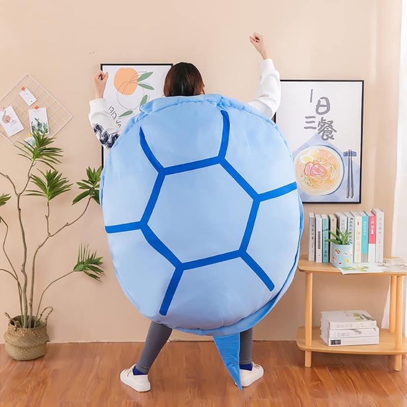 40 in Giant Wearable Turtle Shell Pillow Adult-Big Wearable Turtle Shell Plush,Funny Halloween Dress Up,Cuddly Body Pillow for Girls Boys