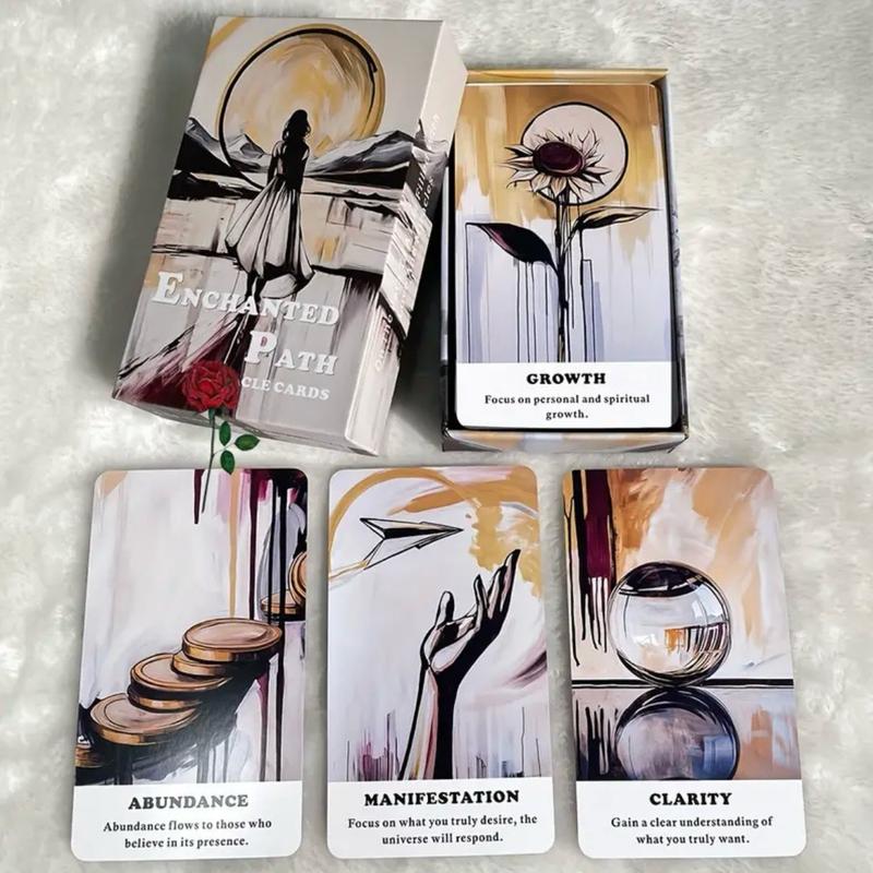 Enchanted Path Oracle Card Deck - Standard Size tarot card tarot reading oracle deck