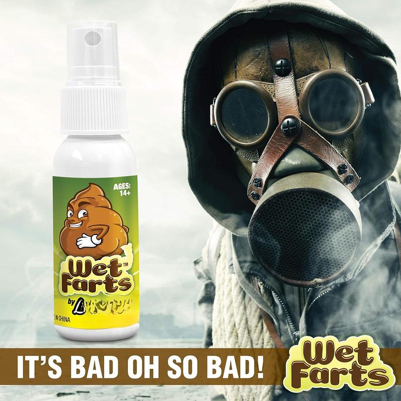 - Wet Farts - Potent Stink Spray - Extra Strong Stink - Hilarious Gag Gifts & Pranks for Adults or Kids - Prank Stink Stuff - Non Toxic - Smells Like Really 'Bad' Gas