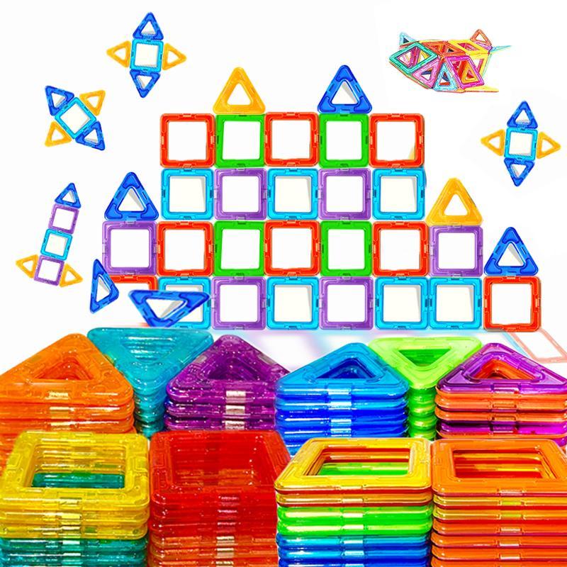 Magnetic Building Blocks (1 Set), Multicolor Learning Educational Constructor Set, Birthday Gifts for Boys & Girls, Kids Toys, Thanksgiving Christmas Gift Set