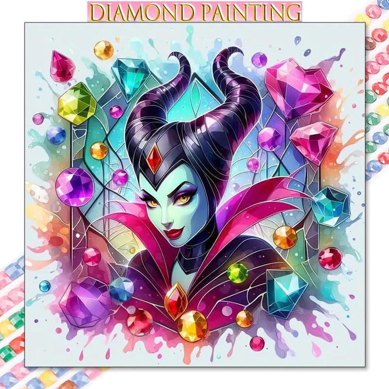 Cartoon Queen Pattern DIY Diamond Arts Colorful Painting Kit without Frame, DIY 5D Diamond Arts Colorful Painting Kit, Wall Art Decor for Home