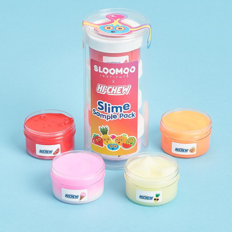 Sloomoo x HI-CHEW® Slime Sample Pack