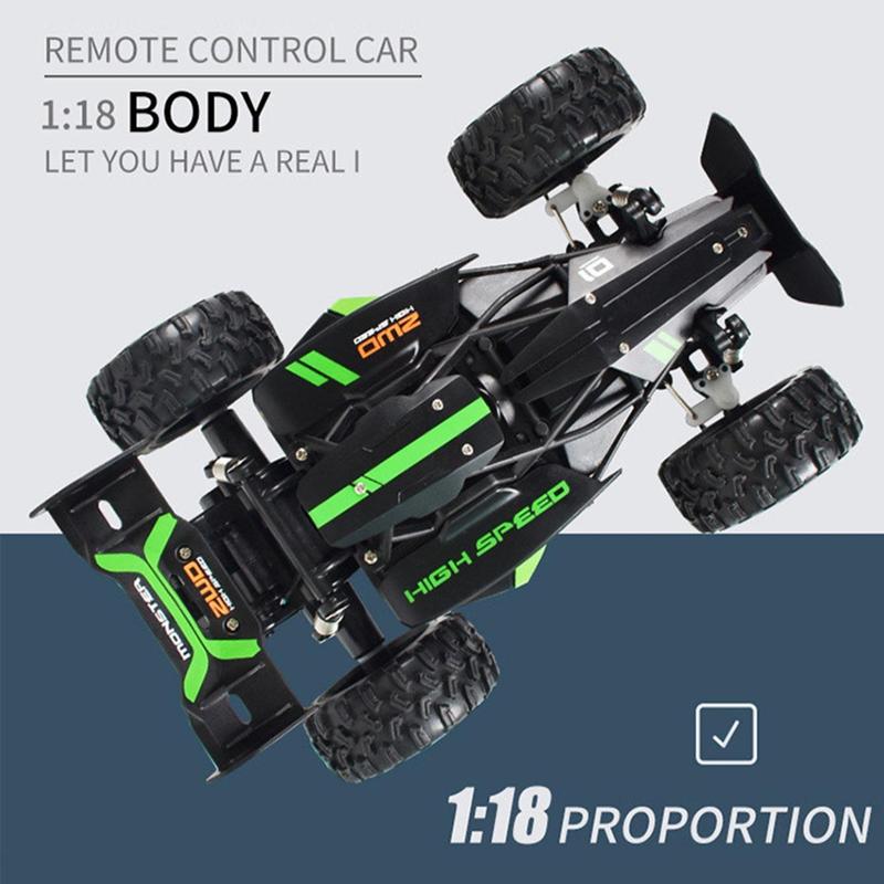 Remote Control Off-road Car Toy, 1 Box High Speed Off-road Car Toy, High Elasticity Rubber Large Tire Climbing Car, Including 1 Toy Car & 1 USB Charging Cable & 1 Remote Control & 1 Screwdriver