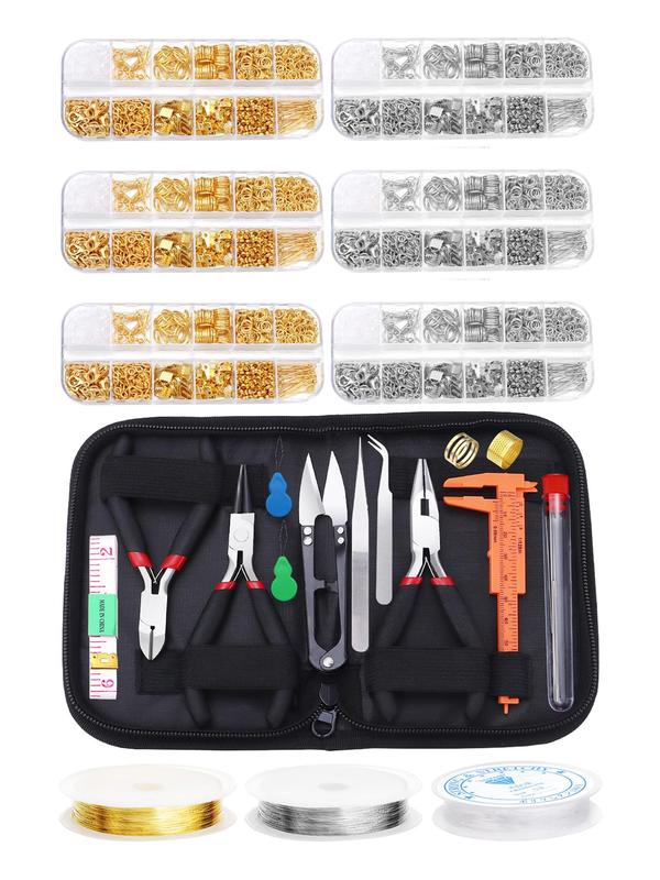 Jewelry Making Tool Set, Jewelry Making Kit, Jewelry Making Accessories, DIY Jewelry Making Tool Set for Necklace Bracelet