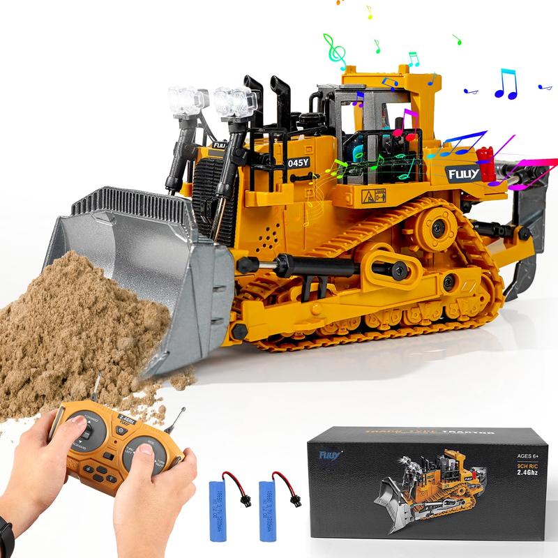 Black Friday. Excavator Alloy Remote Control CarDump Engineering Car Toy CarChildren'S Playground Bulldozer