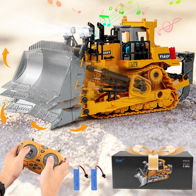 Black Friday. Excavator Alloy Remote Control CarDump Engineering Car Toy CarChildren'S Playground Bulldozer