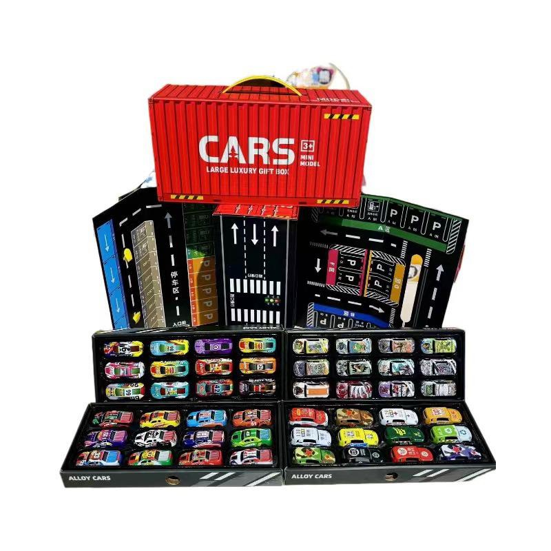 48 PCS Pull Back Race Car Collection Toy for Boys and Girls - Best Christmas Gift - Classic & Novelty Toy