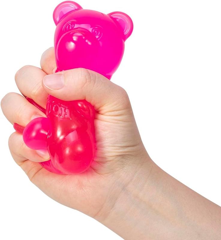 NeeDoh Gummy Bear - Sensory Fidget Toy with Jelly-Like Filling - 3.5