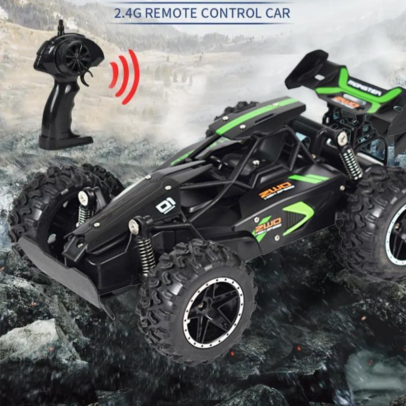 Remote Control Off-road Car Toy, 1 Box High Speed Off-road Car Toy, High Elasticity Rubber Large Tire Climbing Car, Including 1 Toy Car & 1 USB Charging Cable & 1 Remote Control & 1 Screwdriver