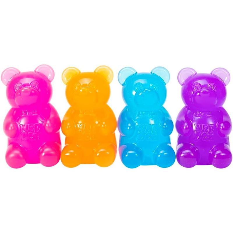 NeeDoh Gummy Bear - Sensory Fidget Toy with Jelly-Like Filling - 3.5