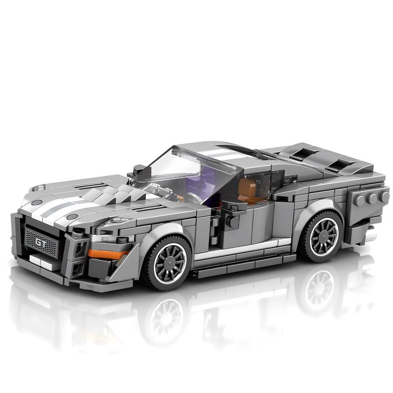 Reobrix GT500 Supercar Building Set, Super Race Vehicles Building Toy Birthday Gifts for Kid Aged 6+. (476PCS)