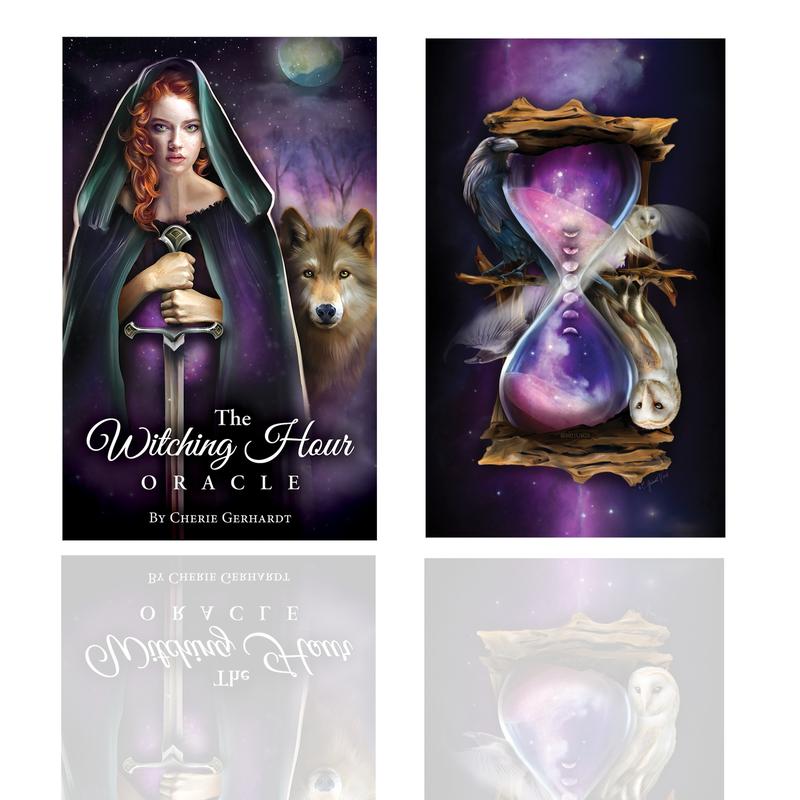 The Witching Hour Oracle : 39 Oracle Card Deck and Guidebook, a divination tool for oracle readings, psychic readings, and spiritual