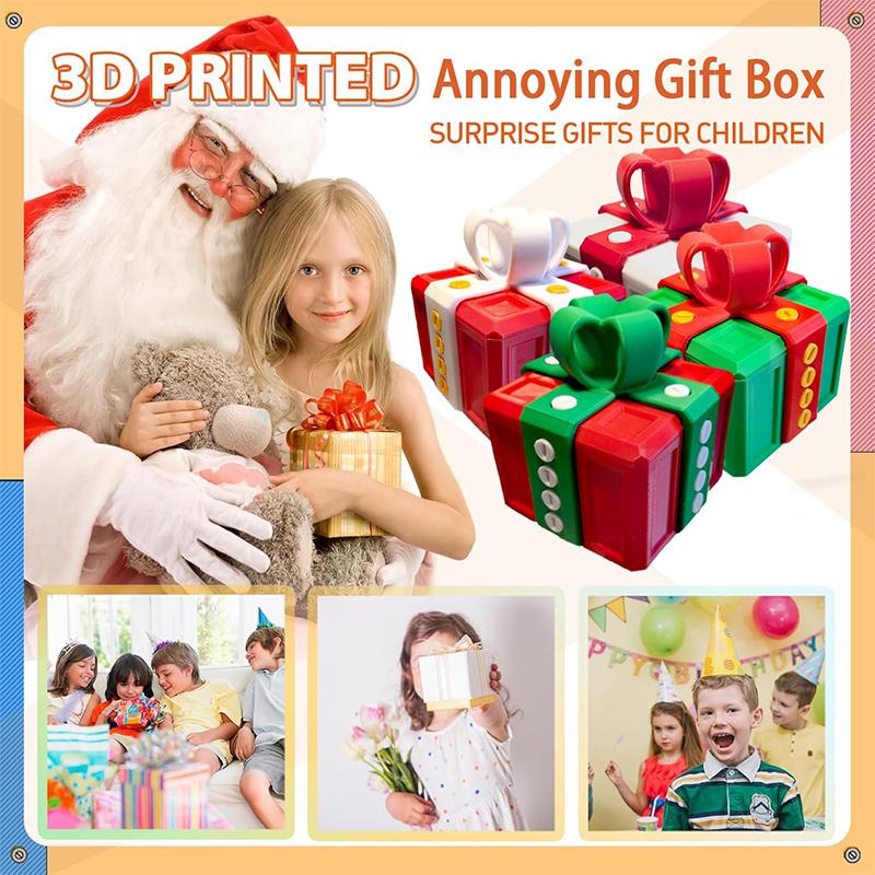 Puzzle Present Unwrap the Challenge! Annoying gift box