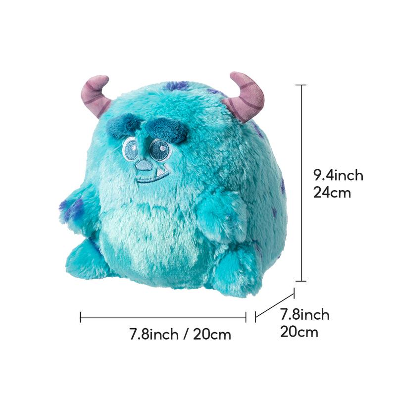 Disney Blue Sullivan Doll Stuffed Toys Stuffed Animals Rounded Shape Plush Toys Comforted Weight Birthday Gift For Kids Soft Skin-friendly Disney Monsters University Series