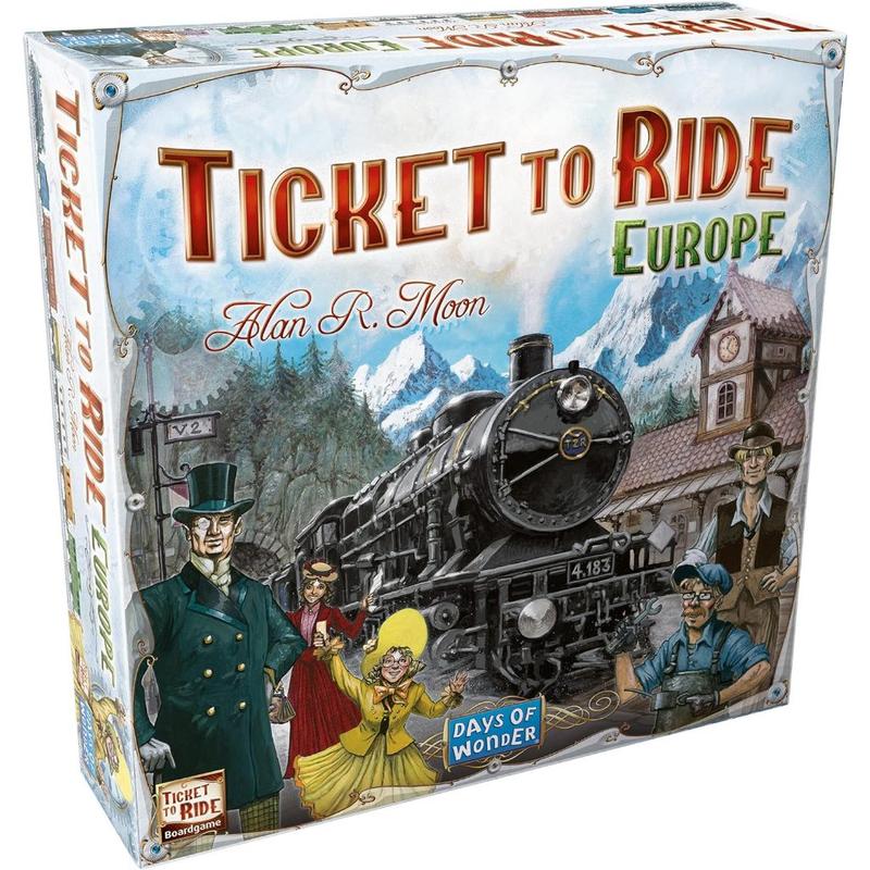 Ticket To Ride Board Game Set, Ticket To Ride Card Game, Ticket To Ride Expansion Pack for Ultimate Gameplay Experience