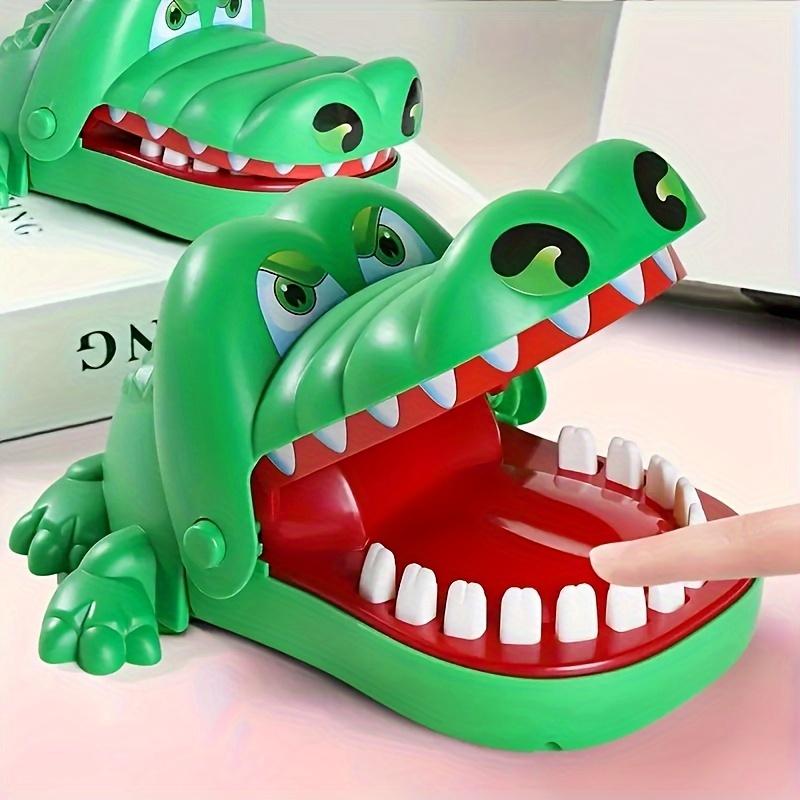 Alligator Teeth Game for Birthday, Bar Bat Mitzvah, Bachelor, Housewarming, Anniversary Parties - Plastic Crocodile Bite Finger Prank Toy for Interactive Multiplayer Fun, Ideal Christmas, Easter, Halloween, Summer, Fall Holiday Gift (Large Size)