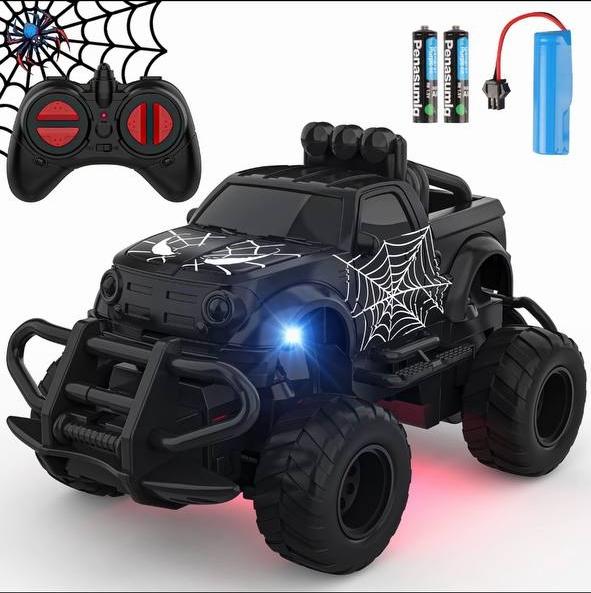 Mini off-road remote control drift car - Spider-Man model 1:43 children's remote control car, suitable for 4-8 years old, holiday gift birthday gift!