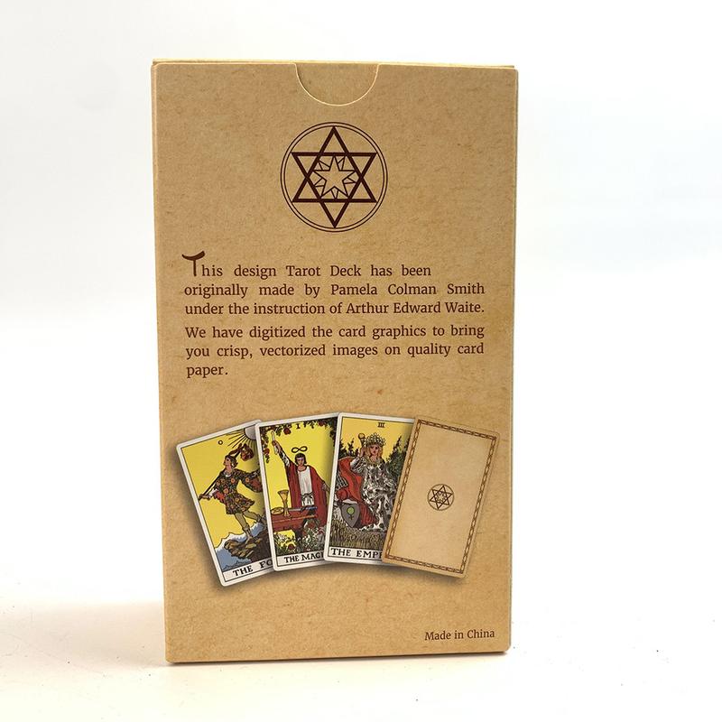 The Original Tarot Cards Deck with Guide Book for Beginners, Improved Alternative to Rider Waite Tarot Deck