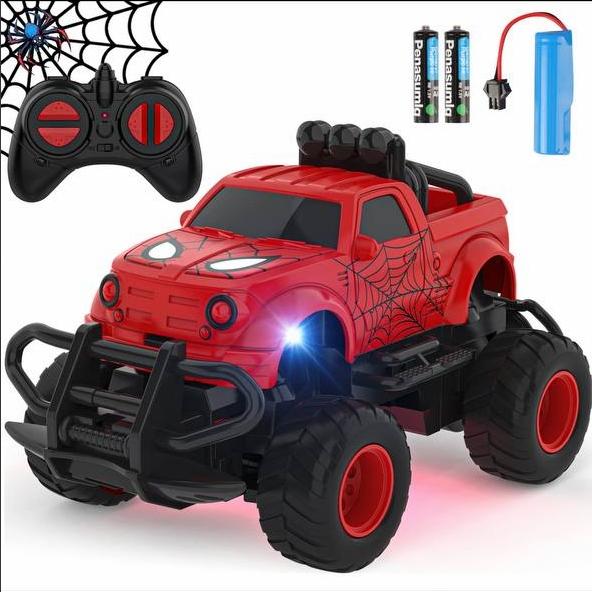 Mini off-road remote control drift car - Spider-Man model 1:43 children's remote control car, suitable for 4-8 years old, holiday gift birthday gift!