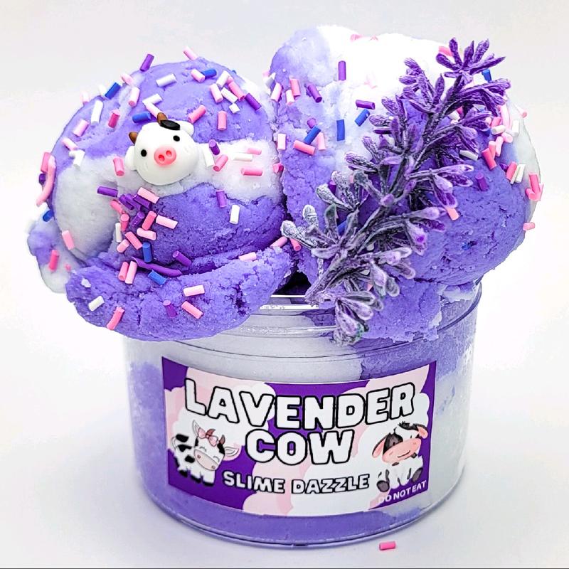 Lavender Cow Cloud Slime 8 FL oz