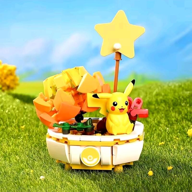 Pokemon Figures and Sets Anime Bulbasaur Block