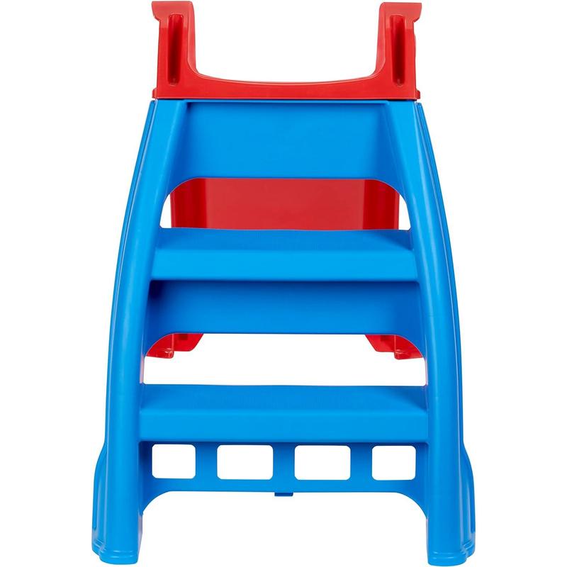 Little Tikes First Slip And Slide, Easy Set Up Playset for Indoor Outdoor Backyard, Easy to Store, Safe Toy for Toddler,Kids (Red Blue), 39.00''L x 18.00''W x 23.00''H