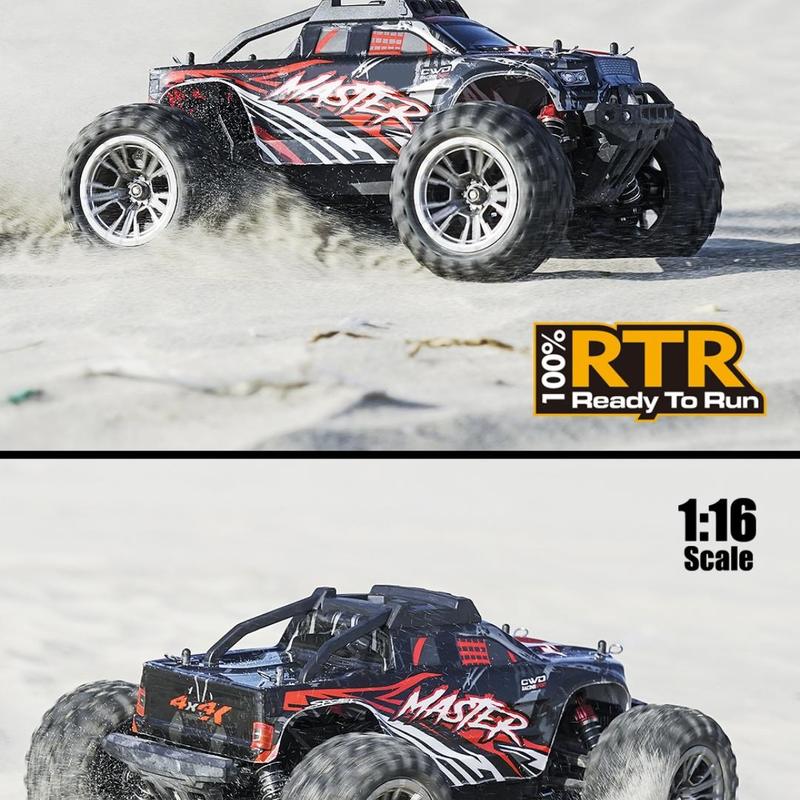 4x4 High-speed Rebound Concrete Car, Remote Control Car Toy, Fast Rebound Concrete Vehicle, Offroad Monster Hobby Racing Car, Four-wheel Drive Off-road Fast Remote-Control Vehicle Toy