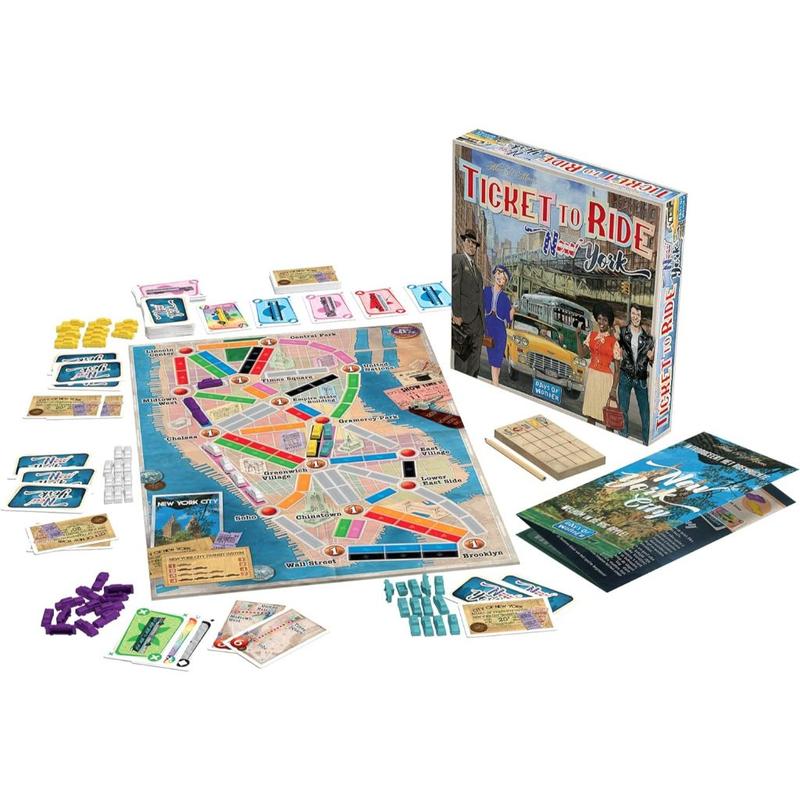 Ticket To Ride Board Game Set, Ticket To Ride Card Game, Ticket To Ride Expansion Pack for Ultimate Gameplay Experience