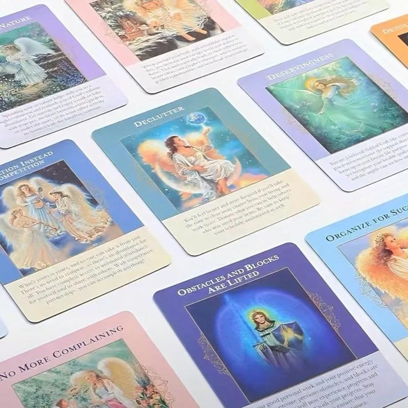 Angels of Abundance Oracle - A Divination Card Game for Wealth and Prosperity