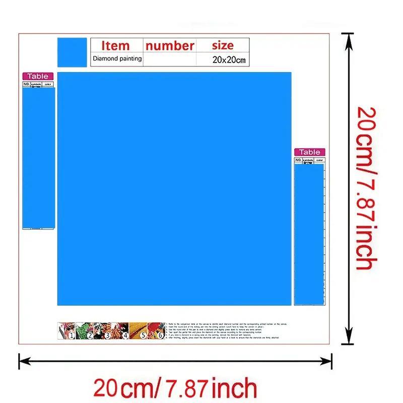 Religious Pattern DIY Diamond Arts Colorful Painting without Frame, 5D Diamond Art Painting Kit, DIY Decor Painting for Bedroom Living Room