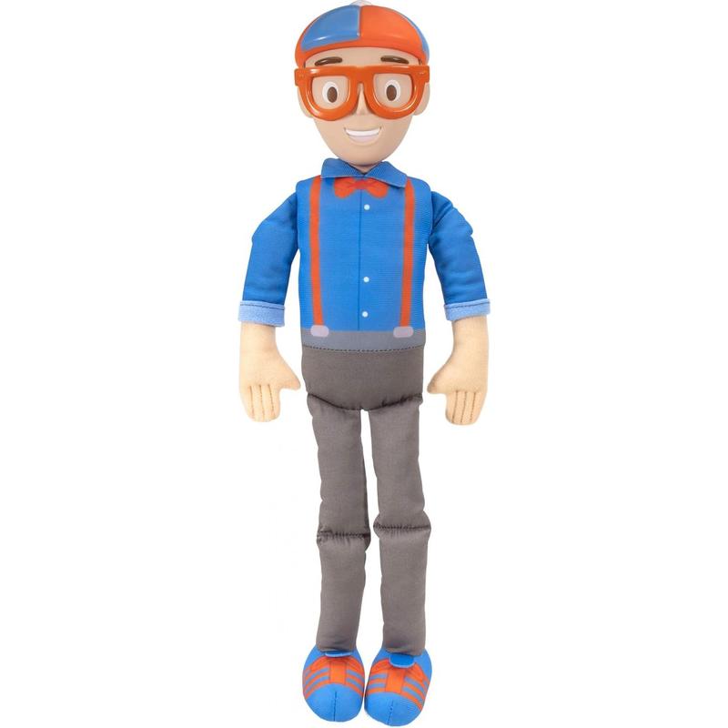 Blippi Bendable Plush Doll, 16