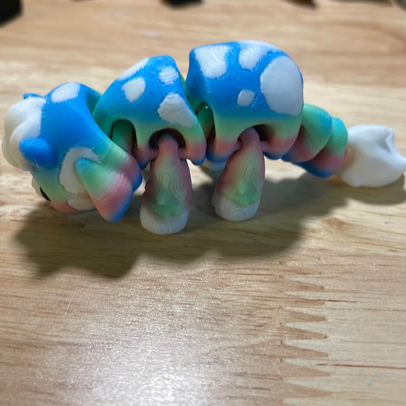 Cow flexi 3 in , 3d printed , articulated