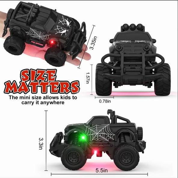 Mini off-road remote control drift car - Spider-Man model 1:43 children's remote control car, suitable for 4-8 years old, holiday gift birthday gift!