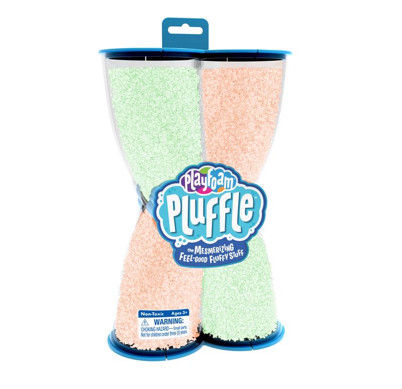 Educational Insights Glow-in-the-Dark Playfoam Pluffle for Sensory Bins, Set of 2, Ages 3+