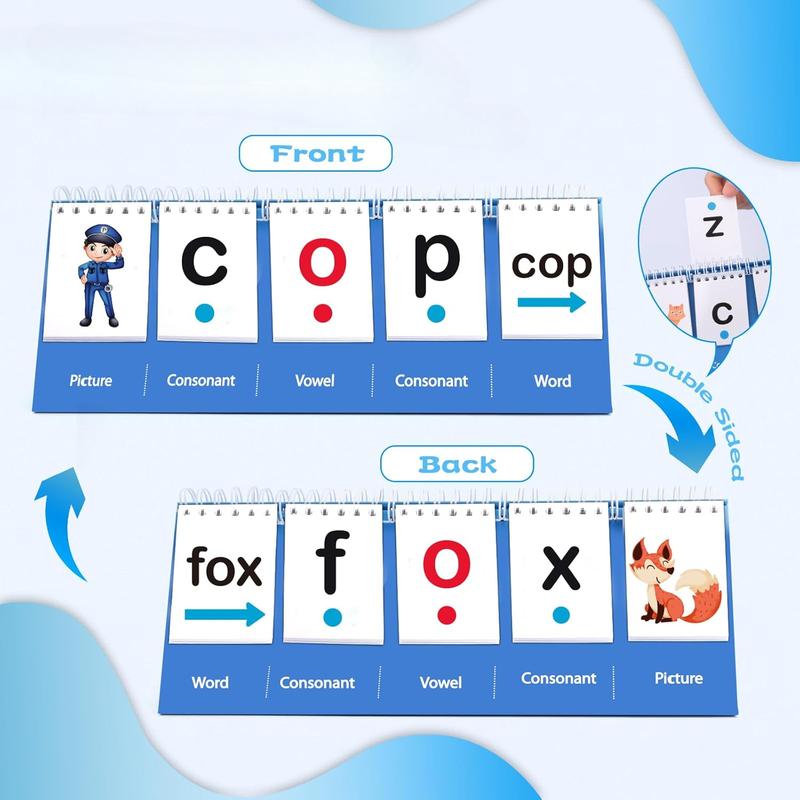 CVC Word Games-Phonics Games Sight Words Flash Cards ,  Toys Spelling Games