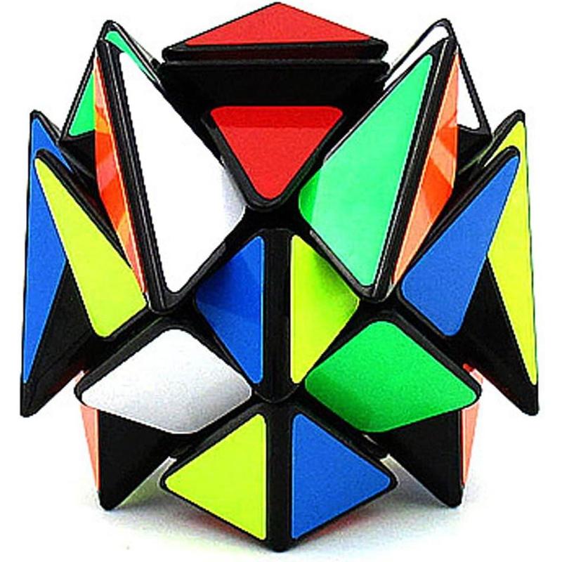 TANCH Skewb Twisty Speed Cube Magic Cube Puzzle Toy Black