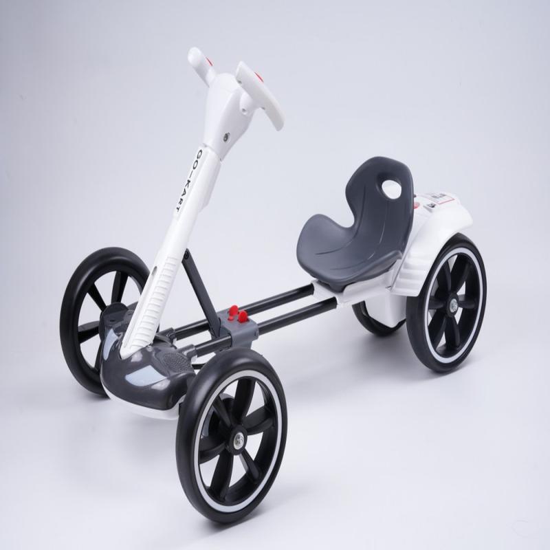 Free installation of children's kart electric four-wheeler can be folded and seated