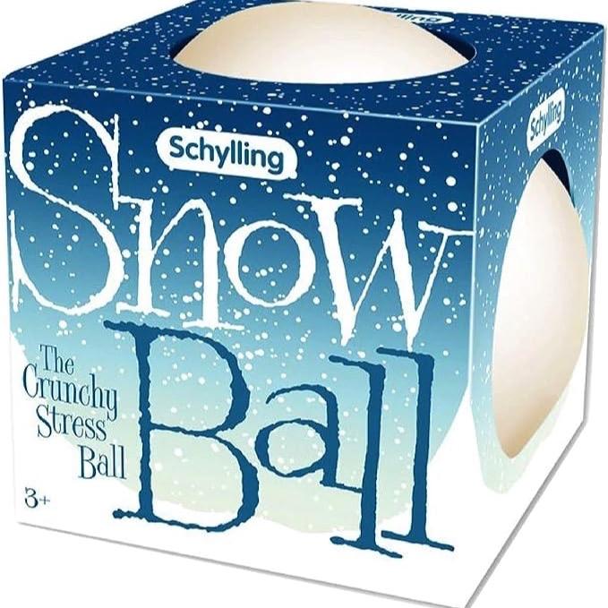 Schylling NeeDoh SnowBall Crunch - Satisfying Snow-Like Crunch - Pack of 2 toys