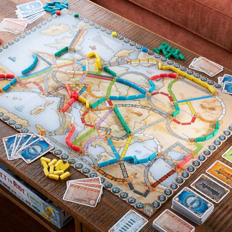 Ticket To Ride Board Game Set, Ticket To Ride Card Game, Ticket To Ride Expansion Pack for Ultimate Gameplay Experience